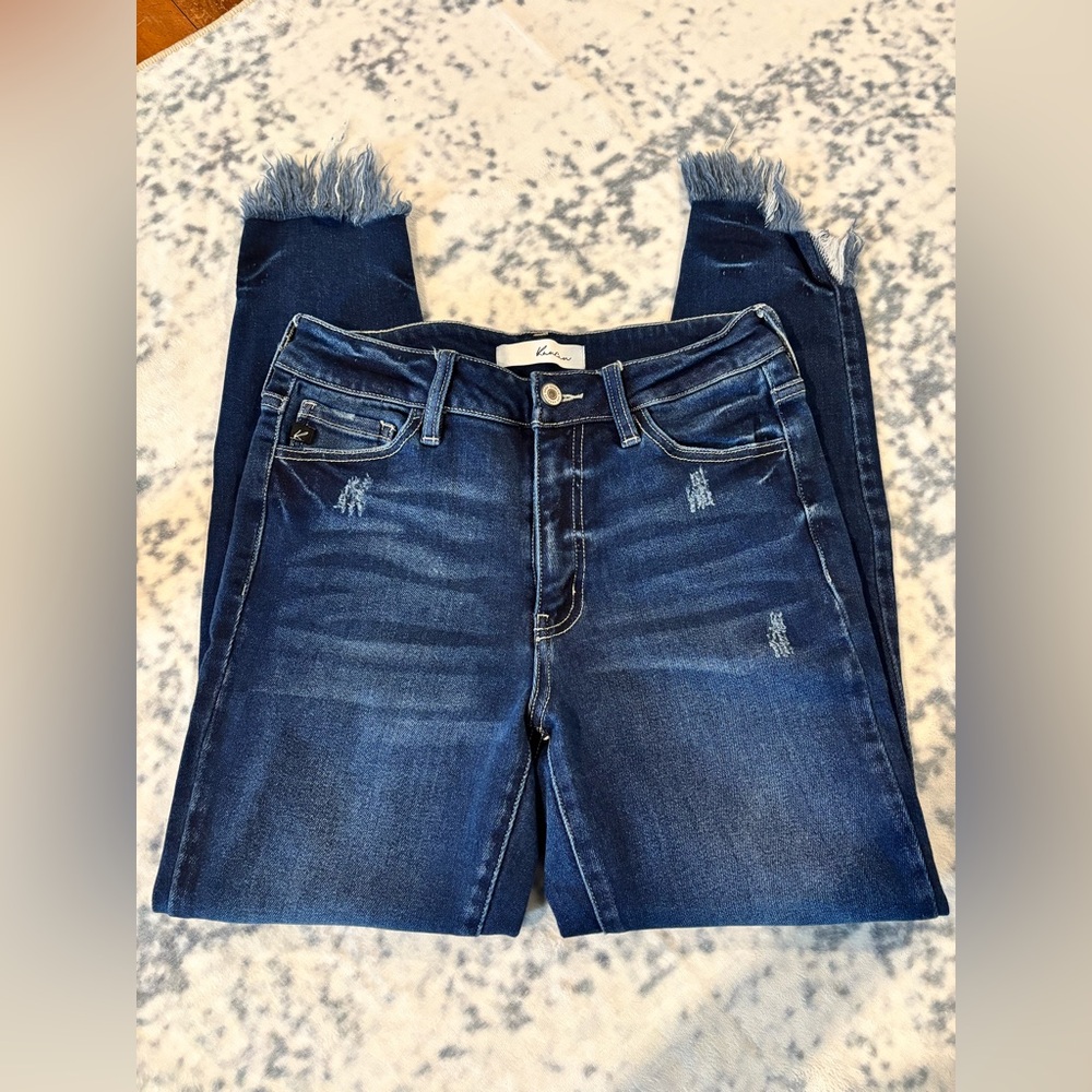 KanCan Cropped Denim Jeans